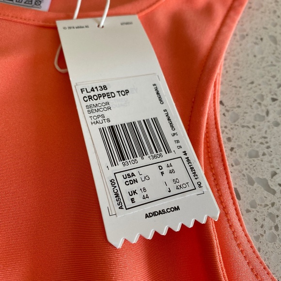 Fiorucci X Adidas  Crop Top - Picture 4 of 4